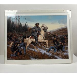 1994 John Paul Strain Knight Of The Valley Signed Limited Edition Print